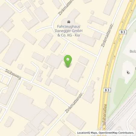 Standortübersicht der Tankstelle Fraunhofer-Gesellschaft zur Förderung der angewandten Forschung e. V. in 79110 Freiburg im Breisgau