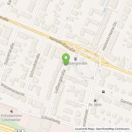 Standortübersicht der Tankstelle StromSpeicherMarkt GmbH in 79117 Freiburg im Breisgau