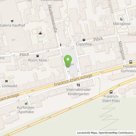 Standortübersicht der Tankstelle Stadtwerke Heidelberg Energie GmbH in 69117 Heidelberg