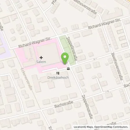 Standortübersicht der Tankstelle Stadtwerke Heidelberg Energie GmbH in 69120 Heidelberg