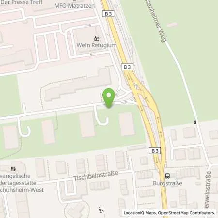 Standortübersicht der Tankstelle Stadtwerke Heidelberg Energie GmbH in 69121 Heidelberg