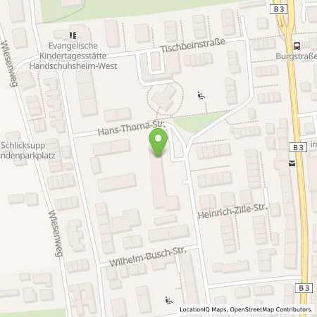 Standortübersicht der Tankstelle Stadtwerke Heidelberg Energie GmbH in 69121 Heidelberg