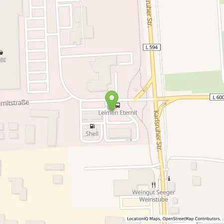 Standortübersicht der Tankstelle EWE Go GmbH in 69126 Heidelberg