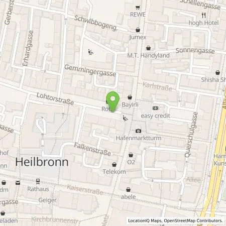 Standortübersicht der Tankstelle EnBW mobility+ AG und Co.KG in 74072 Heilbronn