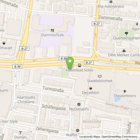 Standortübersicht der Tankstelle Charge-ON in 74072 Heilbronn