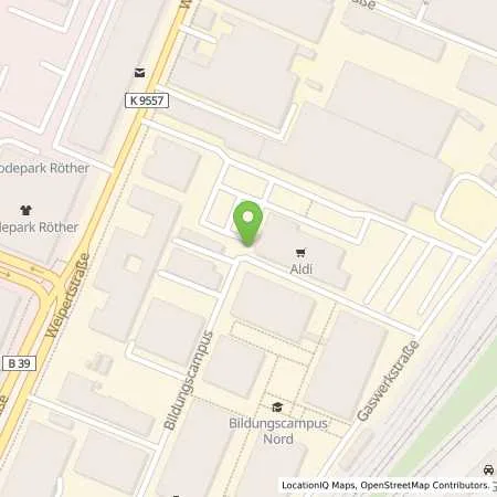 Standortübersicht der Tankstelle ALDI SÜD in 74076 Heilbronn