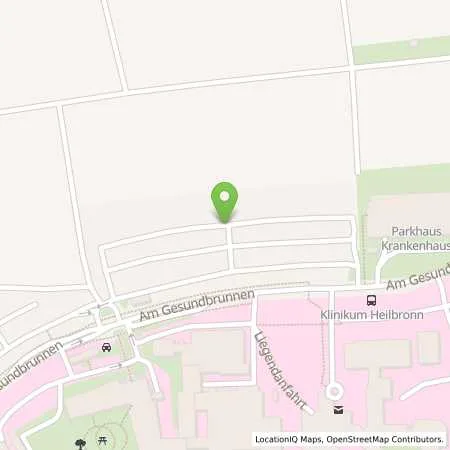 Standortübersicht der Tankstelle Stadtwerke Heilbronn GmbH in 74076 Heilbronn