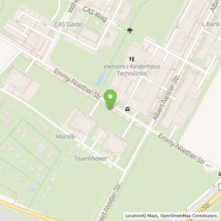 Standortübersicht der Tankstelle EnBW mobility+ AG und Co.KG in 76131 Karlsruhe