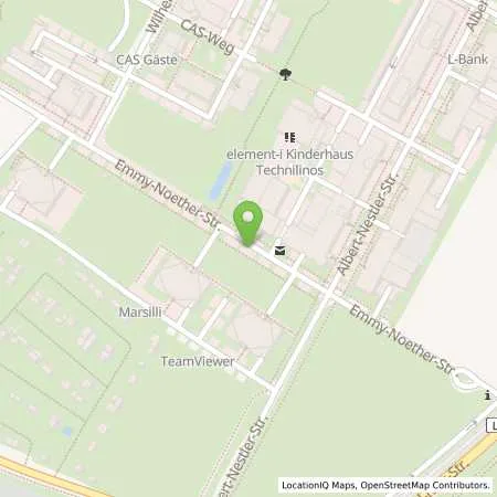 Standortübersicht der Tankstelle EnBW mobility+ AG und Co.KG in 76131 Karlsruhe