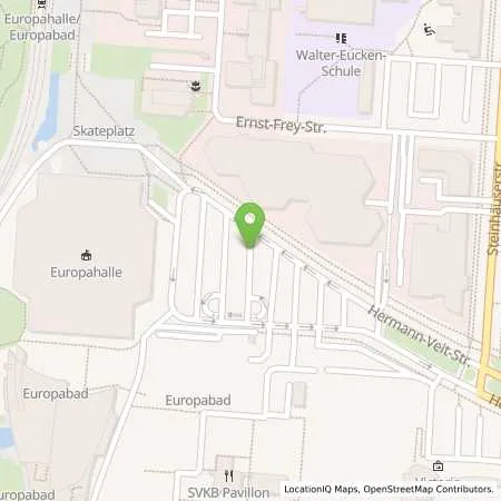 Standortübersicht der Tankstelle EnBW mobility+ AG und Co.KG in 76135 Karlsruhe