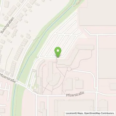 Standortübersicht der Tankstelle EnBW mobility+ AG und Co.KG in 76139 Karlsruhe