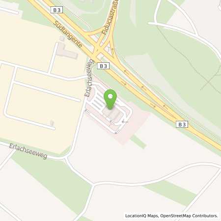 Standortübersicht der Strom (Elektro) Tankstelle: TOTAL Deutschland GmbH in 76227, Karlsruhe