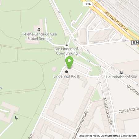 Standortübersicht der Strom (Elektro) Tankstelle: MVV Energie AG in 68163, Mannheim