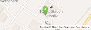 Position der Tankstelle Total Station