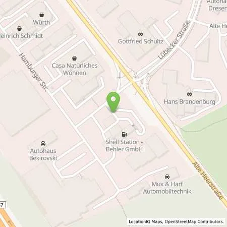 Standortübersicht der Tankstelle Shell Station in 41540 Dormagen