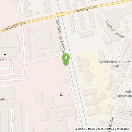 Standortübersicht der Tankstelle Betriebshoftankstelle (Automatentankstelle) in 77652 Offenburg