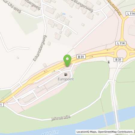 Standortübersicht der Erdgas (CNG) Tankstelle: Tank Center Euro Point in 79206, Breisach

