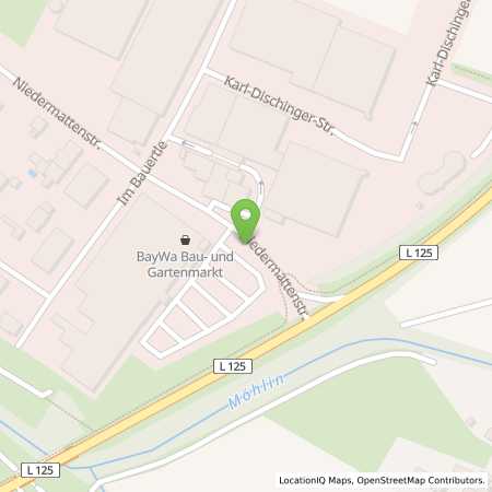 Standortübersicht der Erdgas (CNG) Tankstelle: Sprit ShopTankstelle (Automatentankstelle) in 79238, Ehrenkirchen-Kirchhofen
