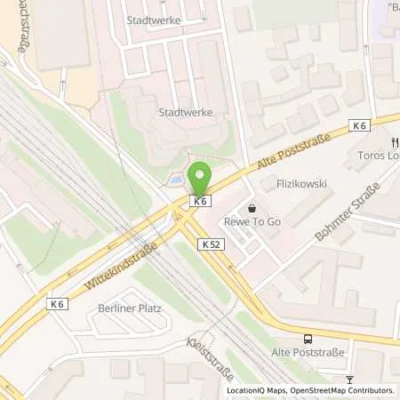 Standortübersicht der Tankstelle Aral Station in 49074 Osnabrück