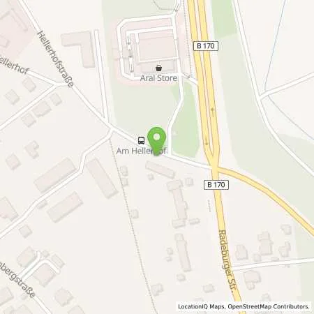 Standortübersicht der Tankstelle Aral Station in 01129 Dresden