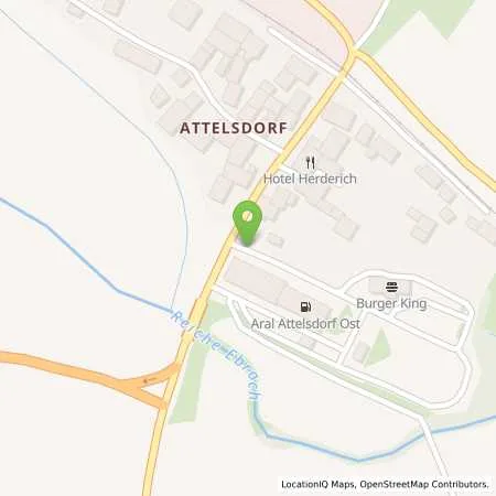 Standortübersicht der Tankstelle Aral Autohof in 96132 Schlüsselfeld