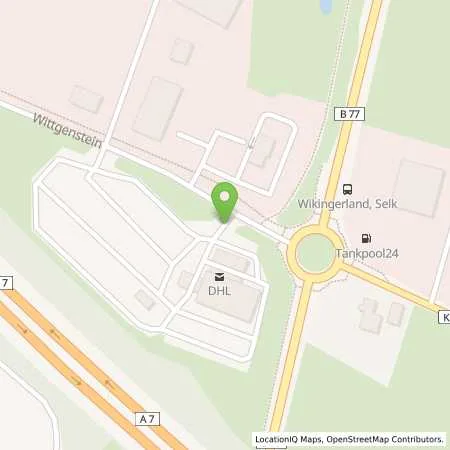 Standortübersicht der Tankstelle Shell Station in 24866 Busdorf