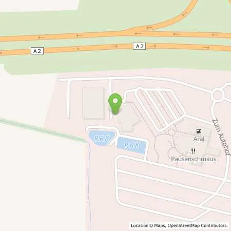 Standortübersicht der Tankstelle Aral Autohof in 32457 Porta Westfalica