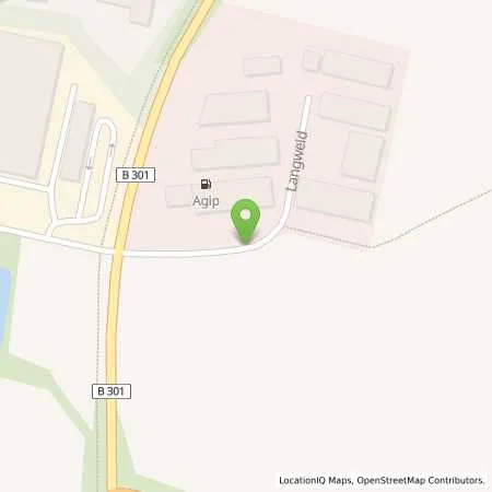 Standortübersicht der Tankstelle Agip Tankstelle in 84094 Elsendorf