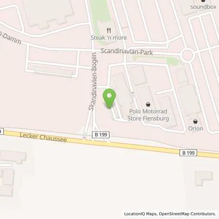 Standortübersicht der Tankstelle Team Tankstelle in 24983 Handewitt