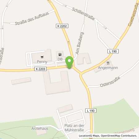 Standortübersicht der Erdgas (CNG) Tankstelle: Avia Station in 98724, Neuhaus am Rennweg
