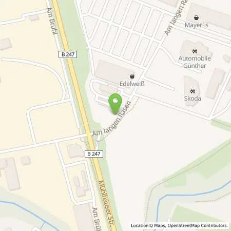 Standortübersicht der Tankstelle Avex Tankstelle in 99974 Ammern