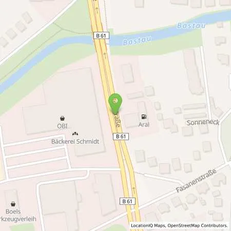 Standortübersicht der Tankstelle Aral Station in 32427 Minden