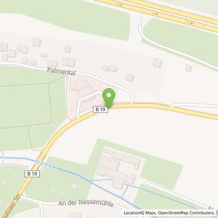 Standortübersicht der Erdgas (CNG) Tankstelle: HME Tankstelle in 99817, Eisenach

