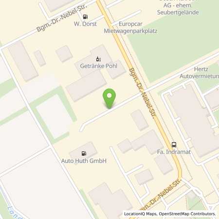 Standortübersicht der Erdgas (CNG) Tankstelle: Freie Tankstelle am Autohaus Huth (Automatentankstelle) in 97816, Lohr
