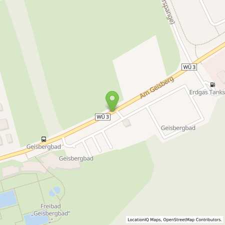 Standortübersicht der Erdgas (CNG) Tankstelle: Energie-SB-Tankstelle (Automatentankstelle) in 97209, Veitshöchheim
