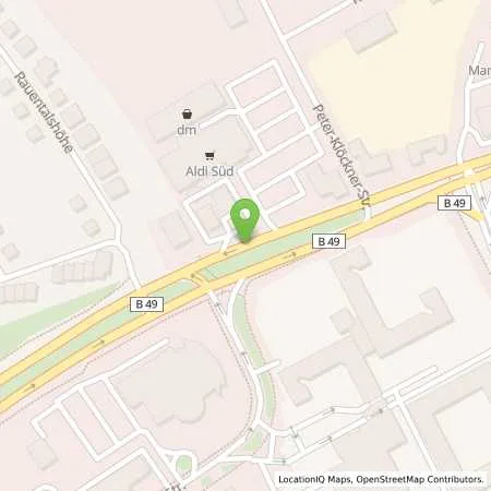 Standortübersicht der Tankstelle Total Station in 56073 Koblenz