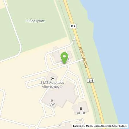 Standortübersicht der Tankstelle Aral Station in 99734 Nordhausen