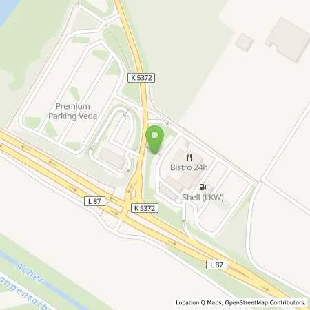 Standortübersicht der Tankstelle Shell Autohof in 77855 Achern