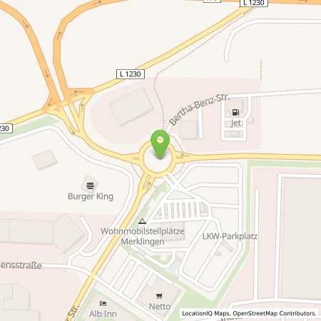 Standortübersicht der Tankstelle Aral Autohof in 89188 Merklingen