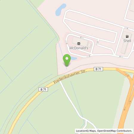 Standortübersicht der Erdgas (CNG) Tankstelle: Shell Autohof Bremerhaven-Wulsdorf in 27572, Bremerhaven-Wulsdorf
