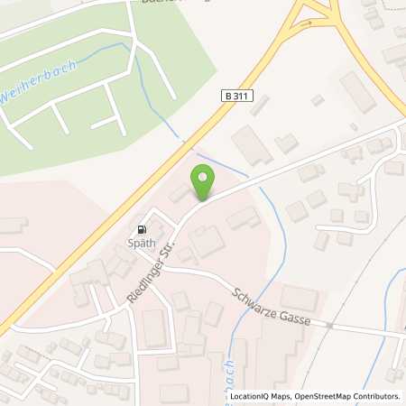 Standortübersicht der Erdgas (CNG) Tankstelle: bft Tankstelle (Automatentankstelle) in 89584, Ehingen
