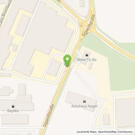 Standortübersicht der Tankstelle Aral Autohof in 85435 Erding