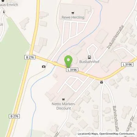 Standortübersicht der Tankstelle Esso Station in 63633 Birstein