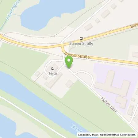 Standortübersicht der Tankstelle Felta Tankstelle in 49624 Löningen