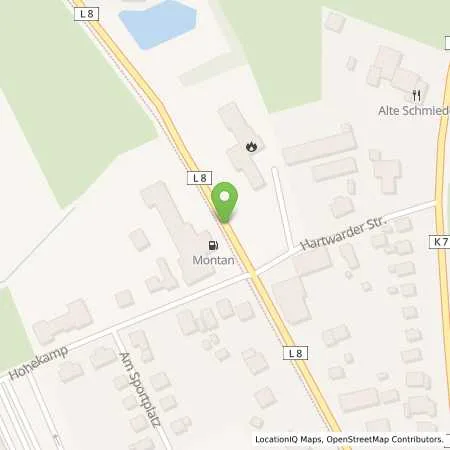 Standortübersicht der Tankstelle Freie Tankstelle Autohaus Janssen (Automatentankstelle) in 26427 Esens