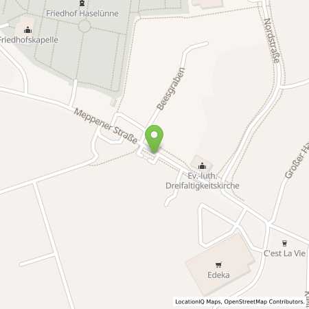 Standortübersicht der Erdgas (CNG) Tankstelle: Freie Tankstelle in 49740, Haselünne
