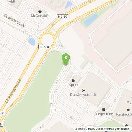 Standortübersicht der Tankstelle SPRINT Tankstelle in 15745 Wildau