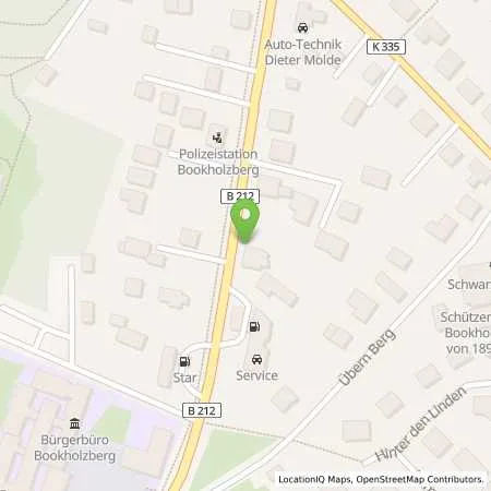 Standortübersicht der Tankstelle Avia Station in 27777 Ganderkesee