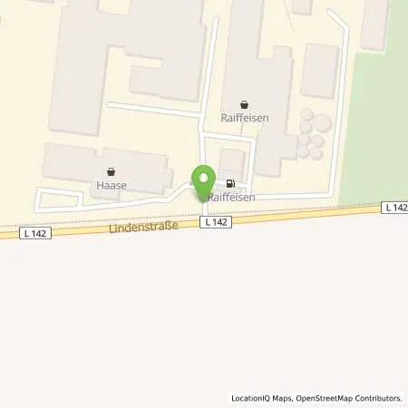 Standortübersicht der Tankstelle Raffeisen Tankstelle in 27419 Sittensen