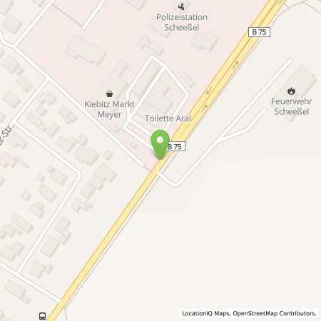 Standortübersicht der Tankstelle Esso-Station in 27383 Scheeßel